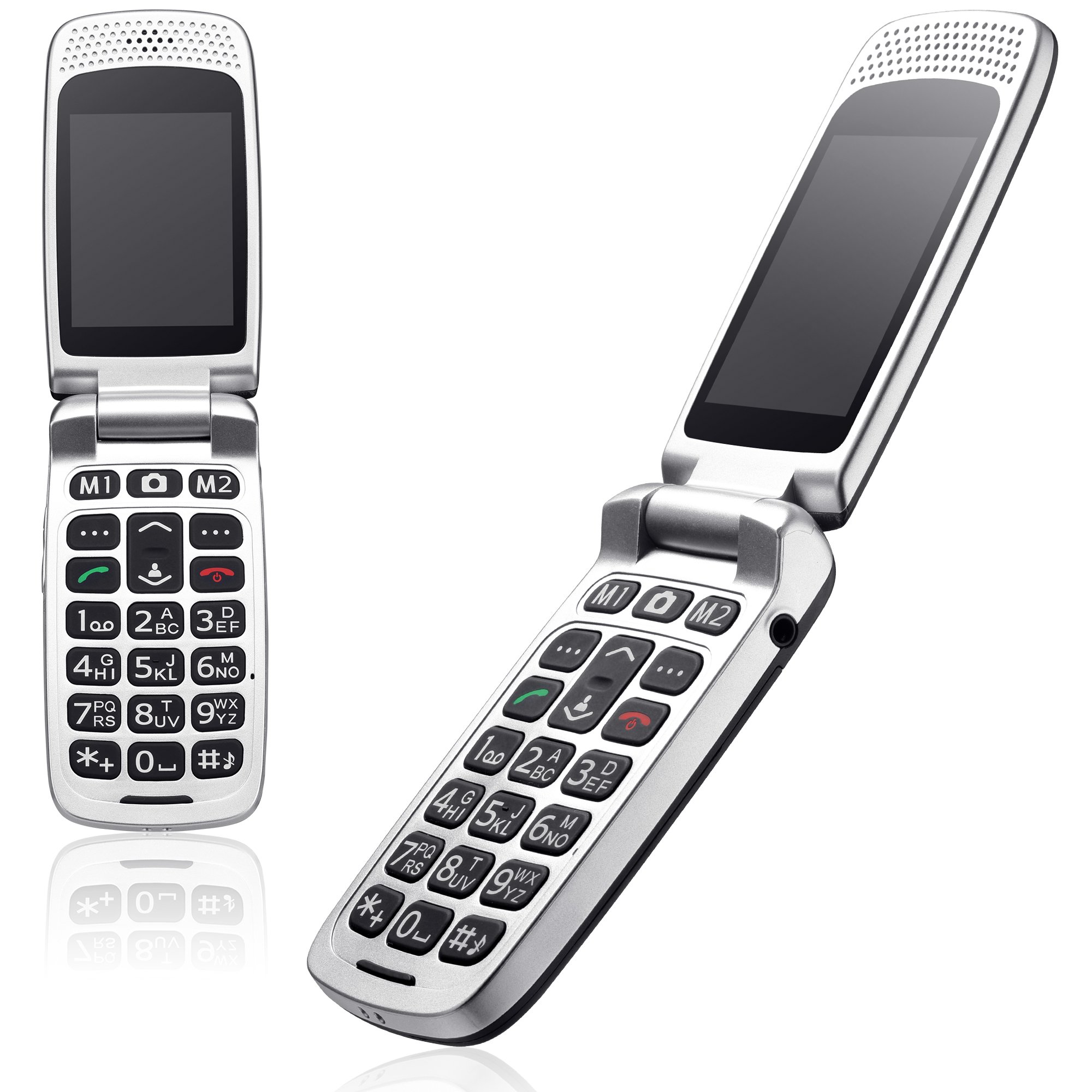 2.4 inch Screen 3G Feature Phone D320 Slim Flip Cellphone Fashion Mobile Phone